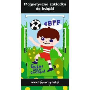 Zakładka magnetyczna Henry Piłkarz